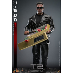 Figurine T-800 2.0 Movie Masterpiece Hot Toys Terminator 2