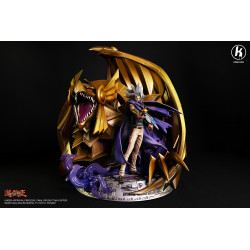 Statue Marik et le dragon ailé de Râ Kitsune Statue Yu-Gi-Oh!