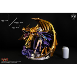 Statue Marik et le dragon ailé de Râ Kitsune Statue Yu-Gi-Oh!