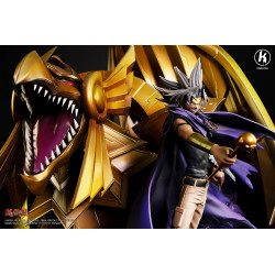 Statue Marik et le dragon ailé de Râ Kitsune Statue Yu-Gi-Oh!