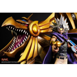 Statue Marik et le dragon ailé de Râ Kitsune Statue Yu-Gi-Oh!