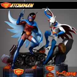 GATCHAMAN Statue Joe The Condor, Expert In Shooting Immortals Collectibles