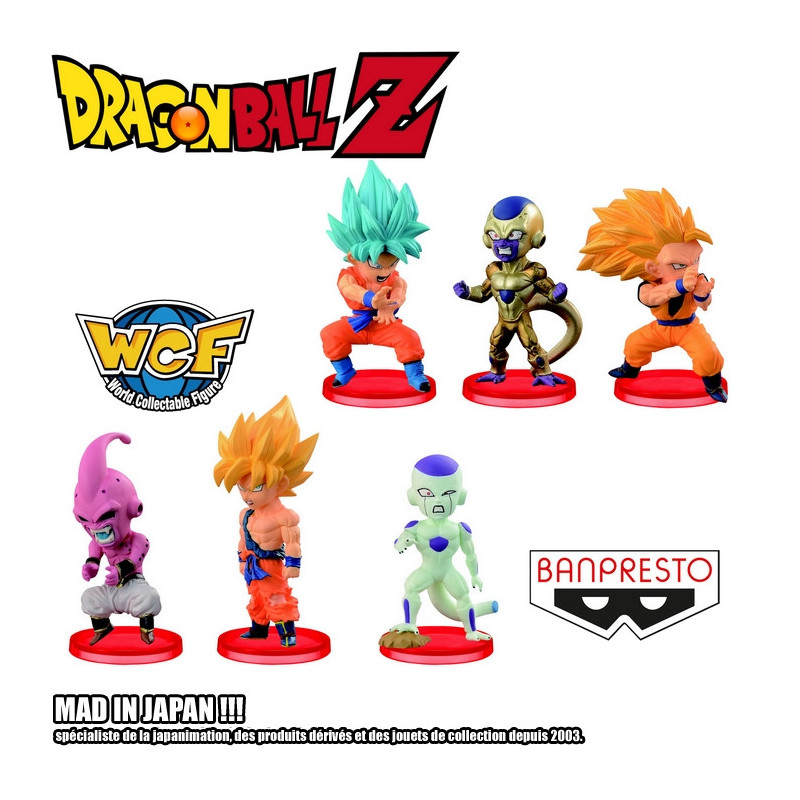 DRAGON BALL SUPER figurines WCF série III Banpresto