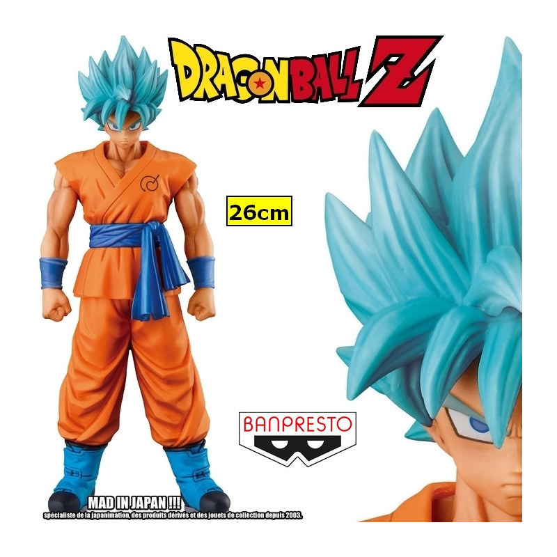 DRAGON BALL Z Résurrection of F. figurine Son Goku SS God Master Stars Piece