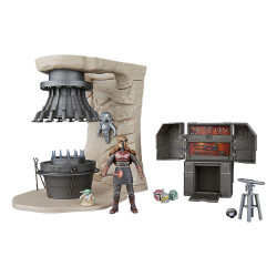 Playset The Armorer's Forge & The Armorer Vintage Collection Hasbro Star Wars The Mandalorian