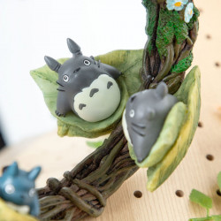 MON VOISIN TOTORO Miroir Totoro guirlande de feuilles Benelic