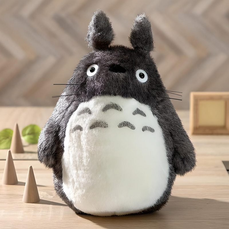 MON VOISIN TOTORO peluche officielle Totoro gris foncé 26 cm