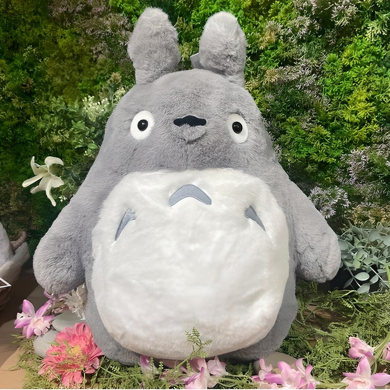 MON VOISIN TOTORO Peluche Funwari Totoro Gris