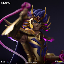 Statue Deathmask du Cancer Art Scale Iron Studios Saint Seiya