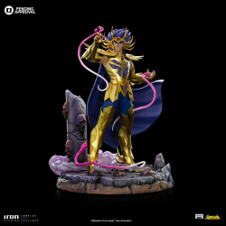 Statue Deathmask du Cancer Art Scale Iron Studios Saint Seiya