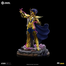 Statue Deathmask du Cancer Art Scale Iron Studios Saint Seiya