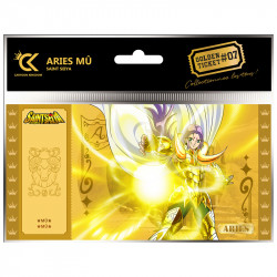 Golden Ticket Mu Cartoon Kingdom Saint Seiya