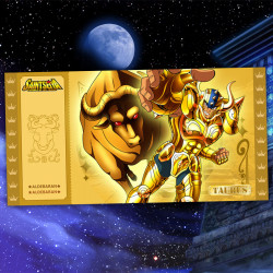 Golden Ticket Aldebaran Cartoon Kingdom Saint Seiya