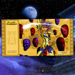 Golden Ticket Deathmask Cartoon Kingdom Saint Seiya