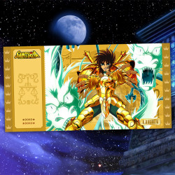 Golden Ticket Doko Cartoon Kingdom Saint Seiya