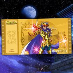 Golden Ticket Miro Cartoon Kingdom Saint seiya