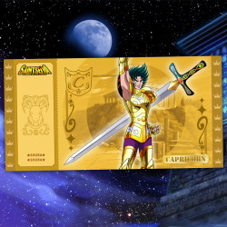 Golden Ticket Shura Cartoon Kingdom Saint Seiya