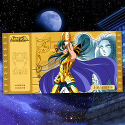 Golden Ticket Camus Cartoon Kingdom Saint Seiya