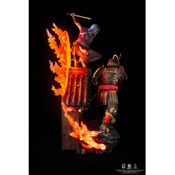 Statue Animus Naoe & Yasuke Pure Arts Assassin's Creed Shadows