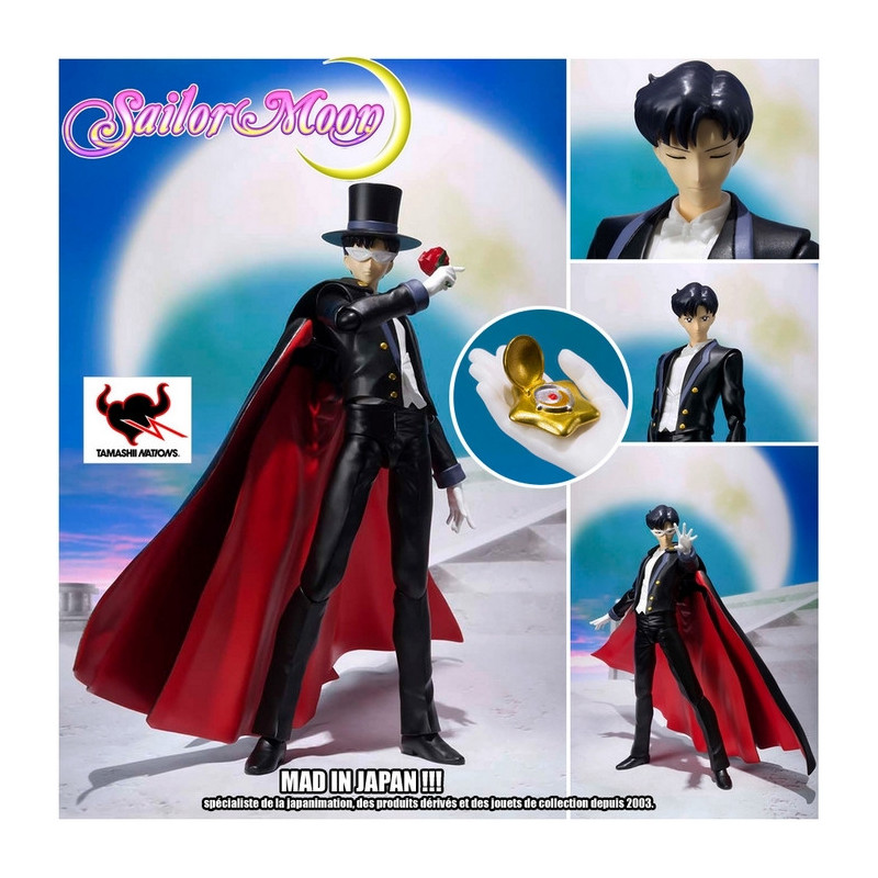 Sailor Moon figurine Tuxedo Mask S.H. Figuarts Bandai