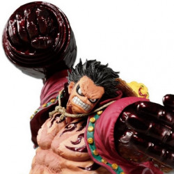 ONE PIECE Figurine Luffy Gear 4 Kong Gun Color Banpresto