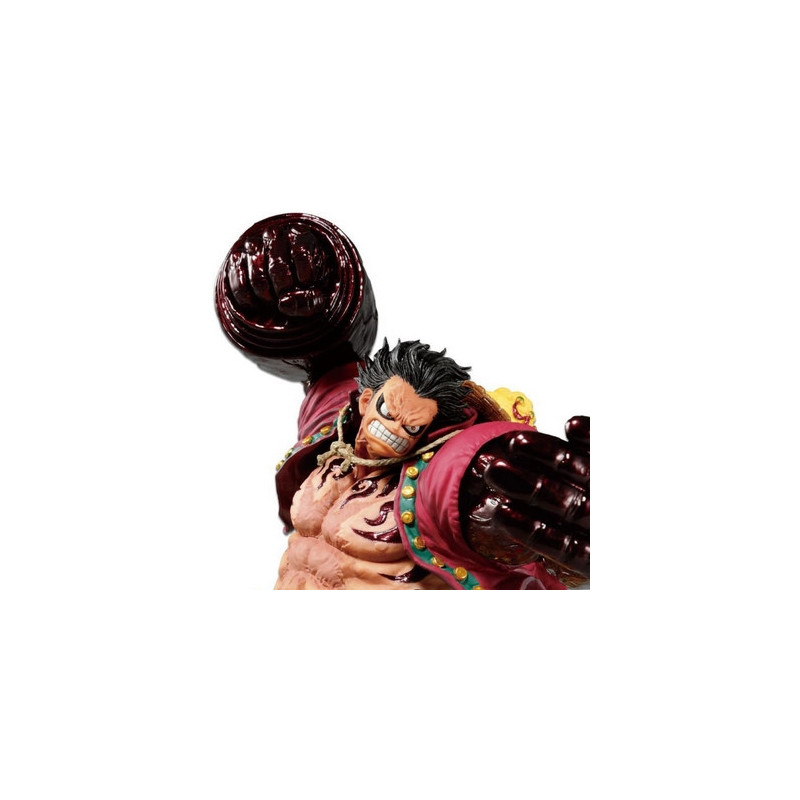 ONE PIECE Figurine Luffy Gear 4 Kong Gun Color Banpresto