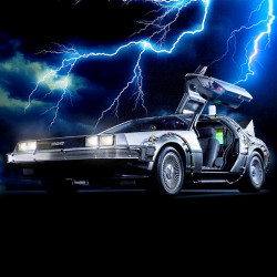 Delorean Time Machine Premium UMS Blitzway