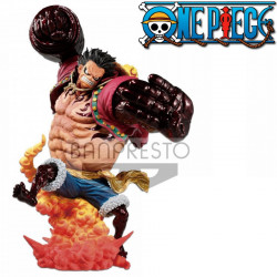  ONE PIECE Figurine Luffy Gear 4 Kong Gun Color Banpresto