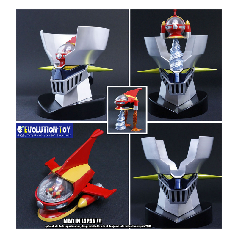 MAZINGER Z Metal Action Mazinger Z & Jet Pilder Evolution Toy