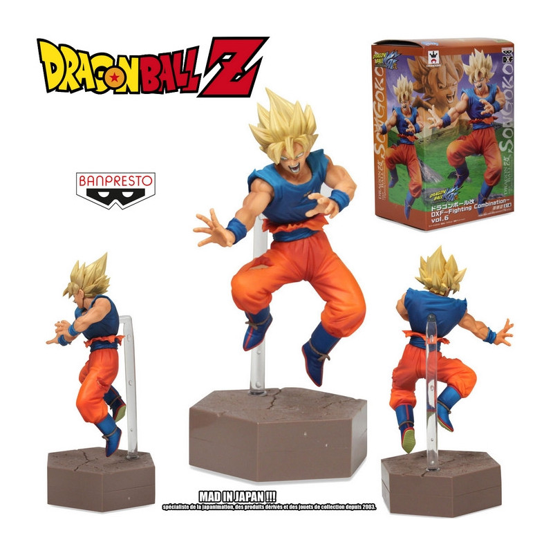 DRAGON BALL Z figurine Son Goku Super Saiyan DXF Banpresto