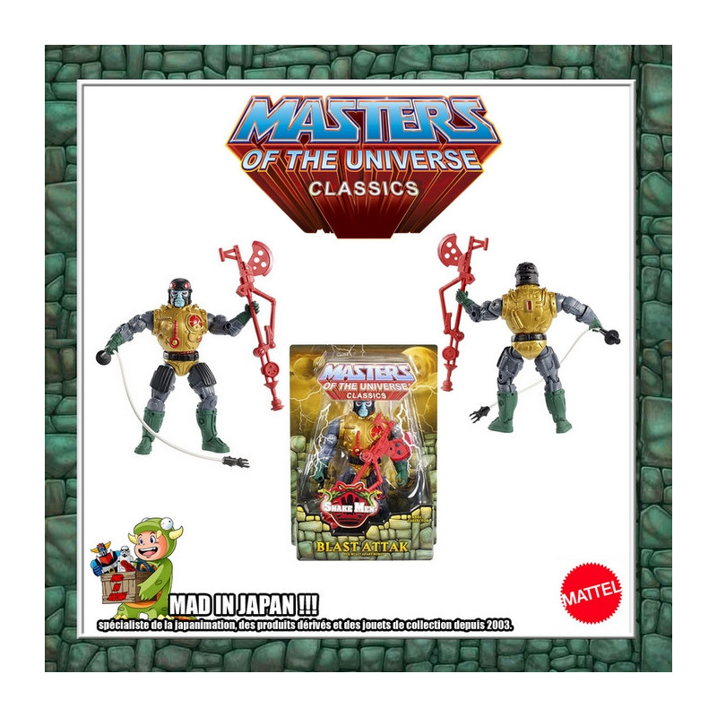 MAITRES DE l'UNIVERS CLASSICS figurine Blaster Attak