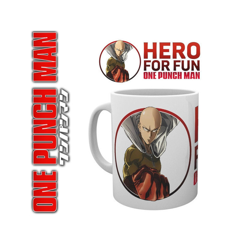 ONE PUNCH MAN mug Hero For Fun Gye