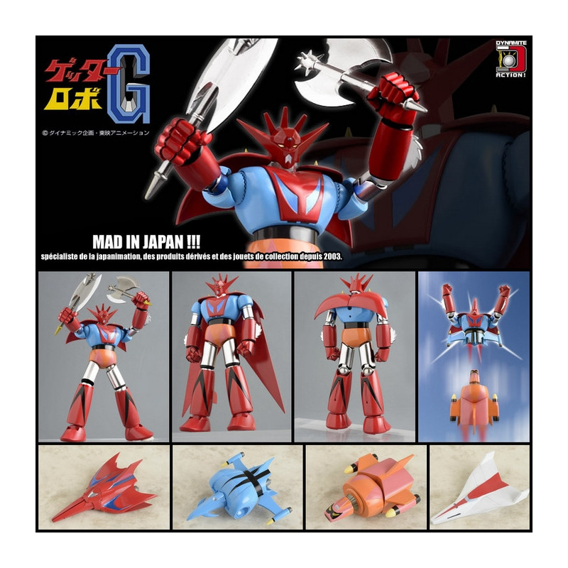 GETTER ROBO G figurine Getter Dragon Dynamite Action Evolution Toy