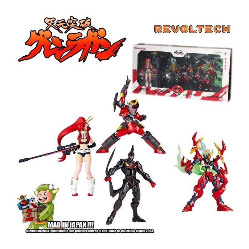 GURREN LAGANN Revoltech Box Collector Kaiyodo