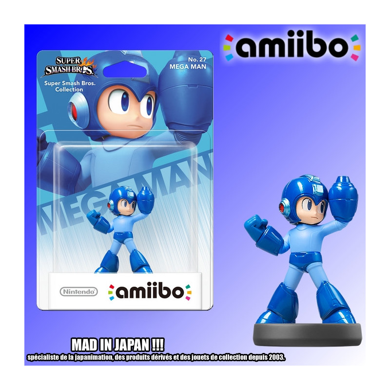 MEGAMAN Figurine Amiibo Nintendo