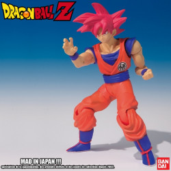 DRAGON BALL Z figurine Shodo Son Goku Saiyajin God Bandai