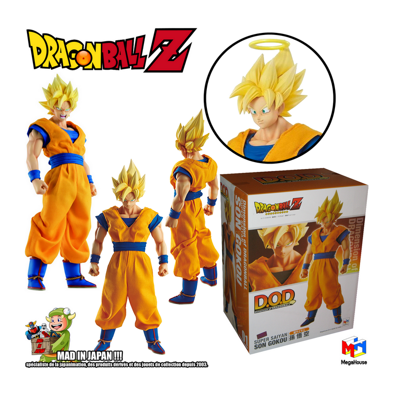 DRAGON BALL Z figurine Son Goku S. Saiyan Dimension of Dragon Ball Megahouse