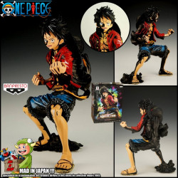 ONE PIECE figurine Luffy King of Artist Banpresto coloring version