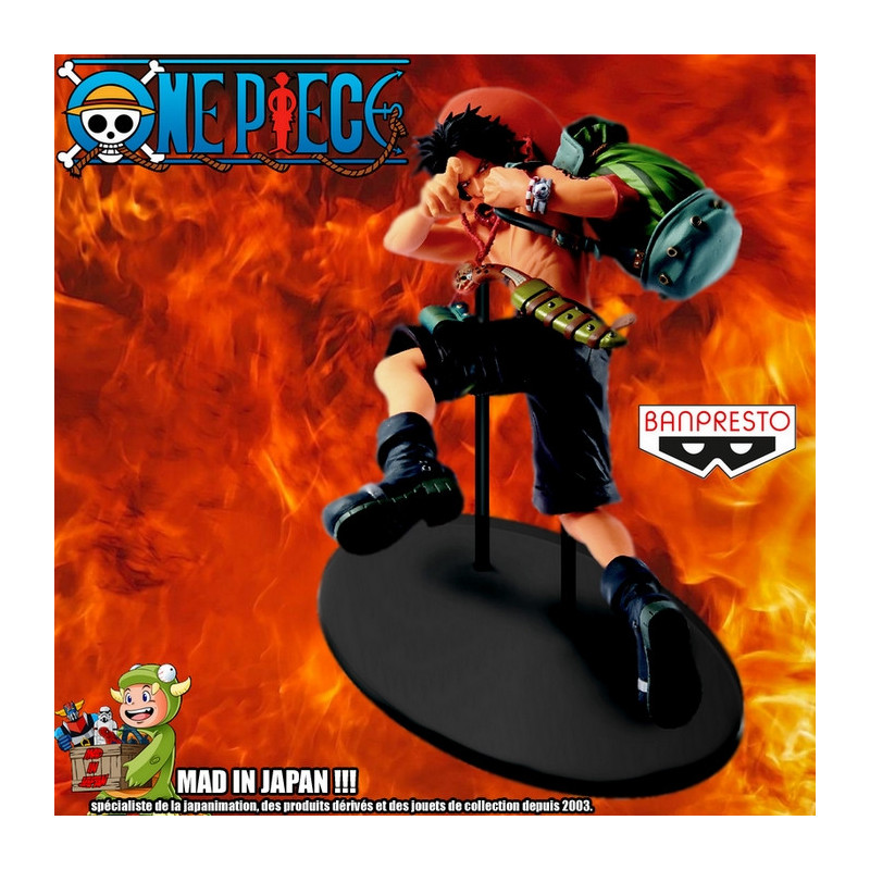 ONE PIECE figurine Portgas D Ace Scultures Banpresto