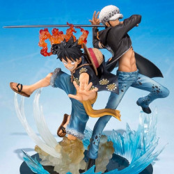 ONE PIECE diorama Luffy & Trafalgar Law Figuarts Zero Bandai