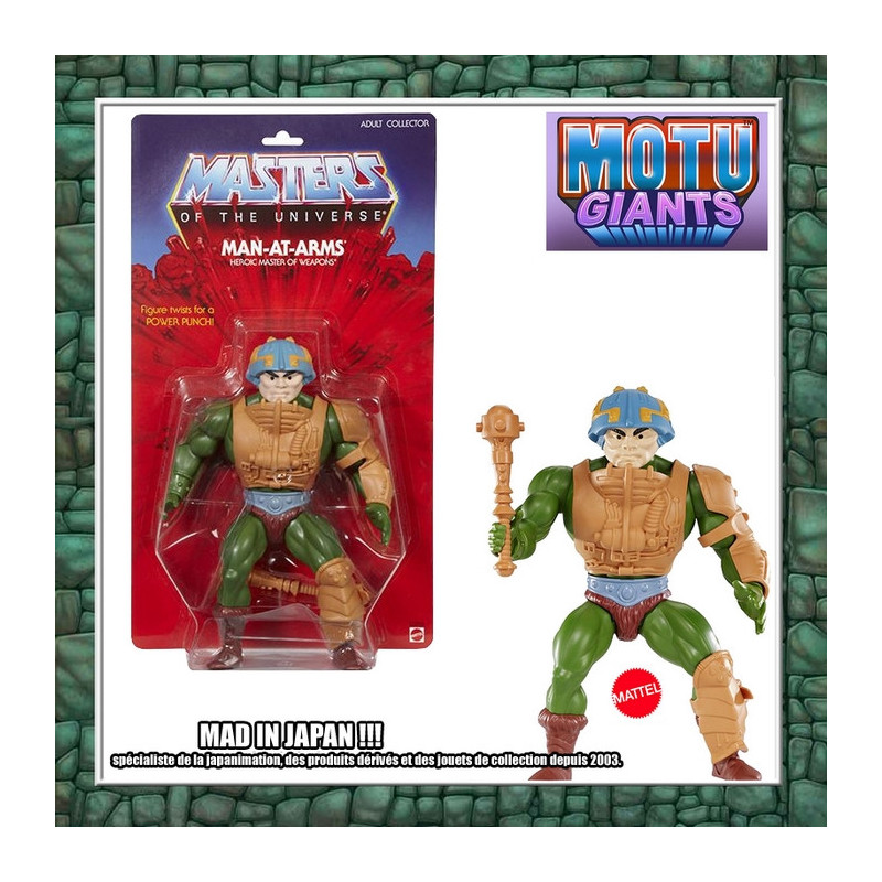 MOTU GIANTS Figurine Man-at-Arms Mattel