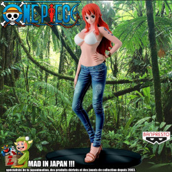 ONE PIECE figurine Nami Jeans Freak Banpresto