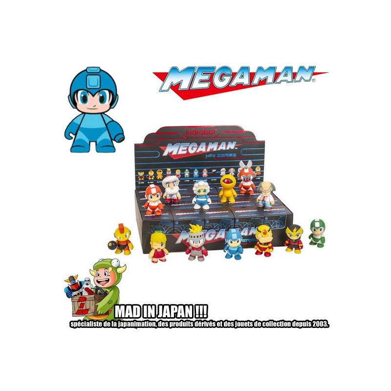 MEGAMAN figurine Kidrobot  Megaman Bleu