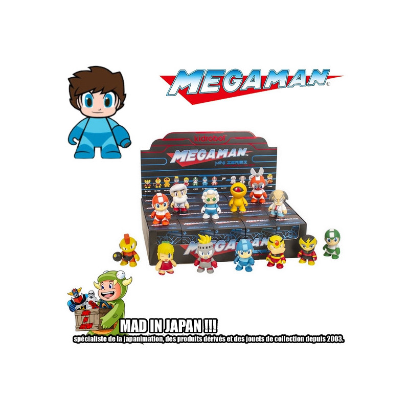 MEGAMAN figurine Kidrobot Megaman sans casque