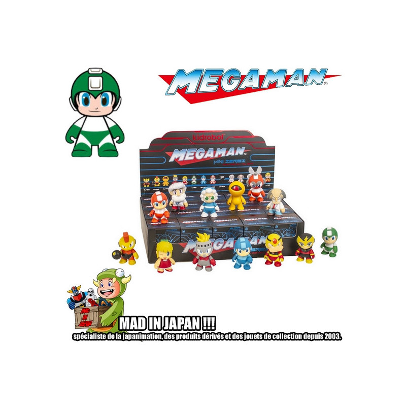 MEGAMAN figurine Kidrobot Megaman Vert