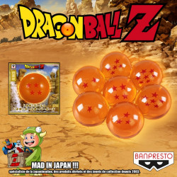 DRAGON BALL Z Pack 7 Boules de Cristal Banpresto