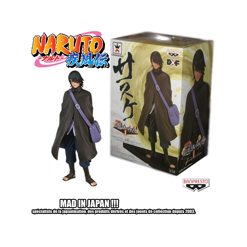 NARUTO figurine Sasuke Shinobi Relations SP2 DXF Banpresto