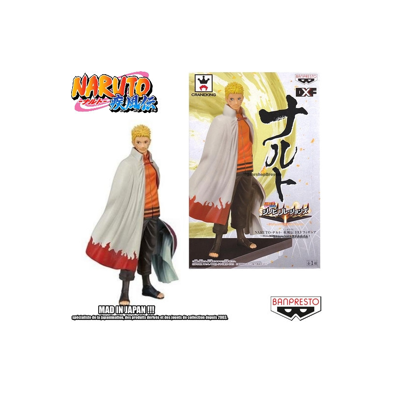 NARUTO figurine Naruto Shinobi Relations SP2 DXF Banpresto