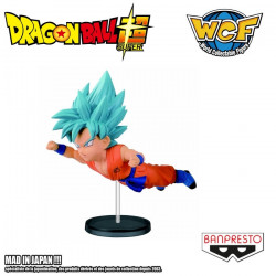 DRAGON BALL SUPER figurine Son Goku SS God Super Saiyan WCF Banpresto