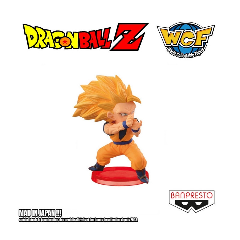 DRAGON BALL Z figurine Son Goku SS 3 WCF Banpresto